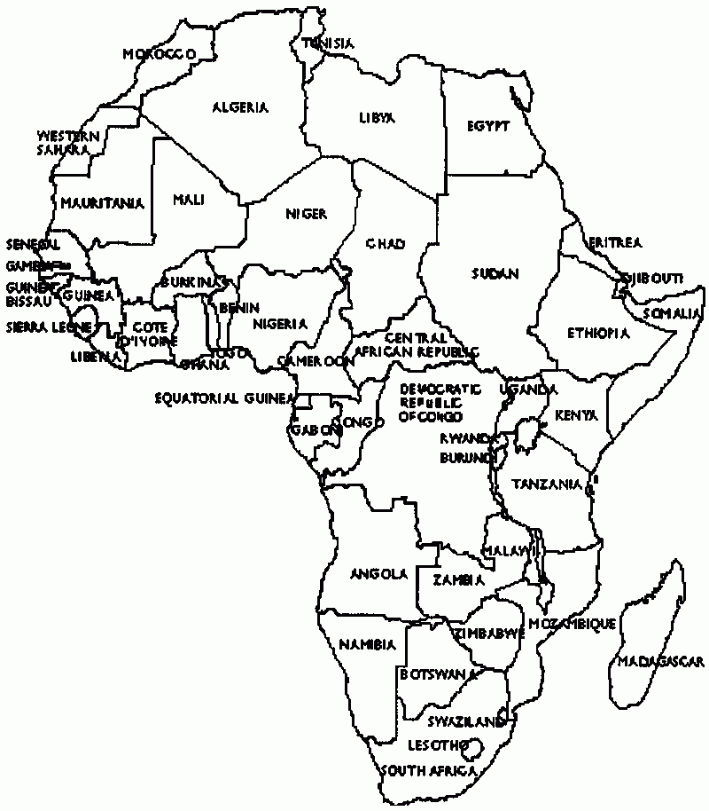 Free Africa Cliparts White Download Free Africa Cliparts 