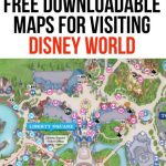 Free Downloadable And Printable Maps For Visiting Disney
