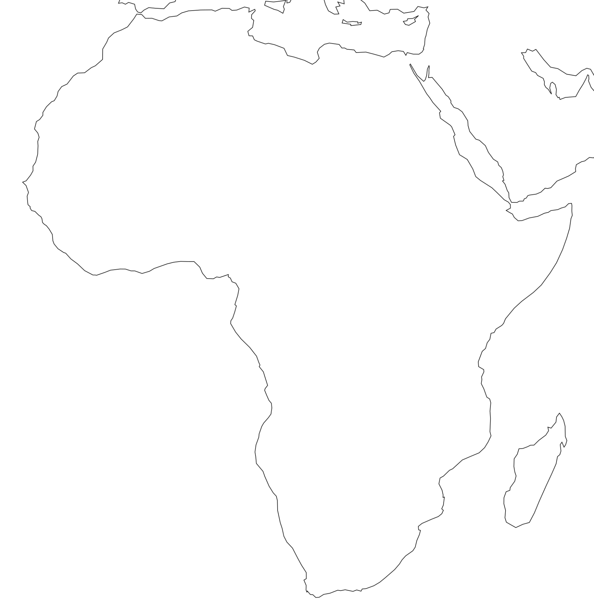 Free PDF Maps Of Africa