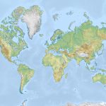 Free Physical Maps Of The World Mapswire