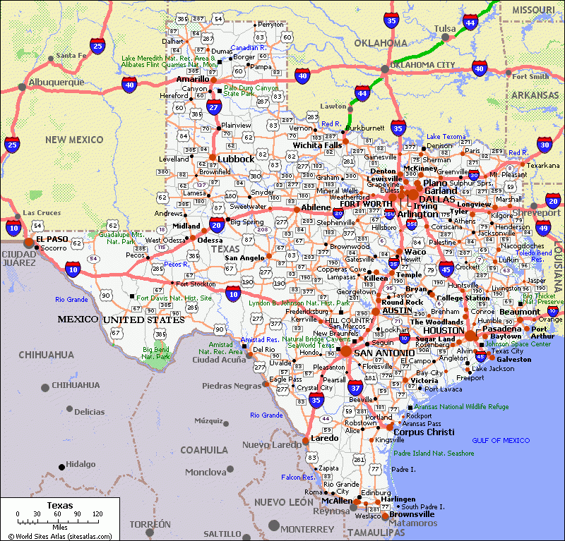 Free Print Out Maps TX State Map Free Texas Map With 