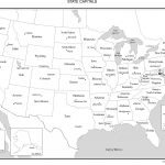 Free Printable Labeled Map Of The United States Free