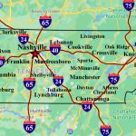 Free Printable Tennessee Map Collection And Other US State