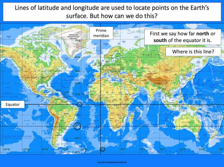Free Printable World Map With Latitude And Longitude