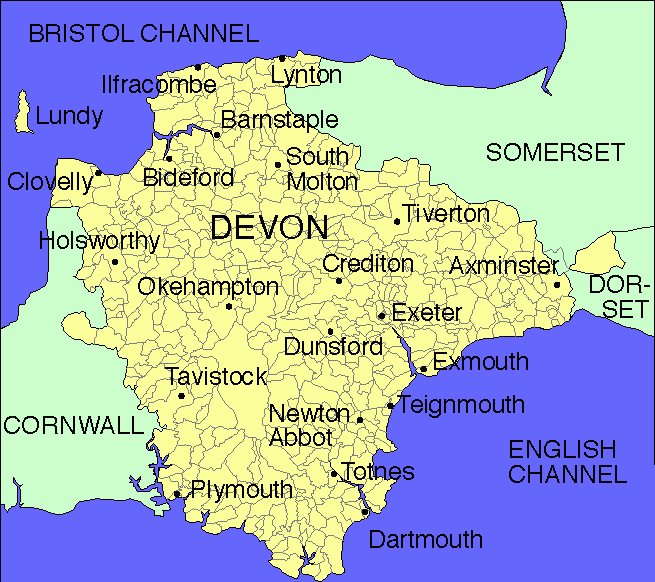 GENUKI Devon Devon GENUKI Devon Devon