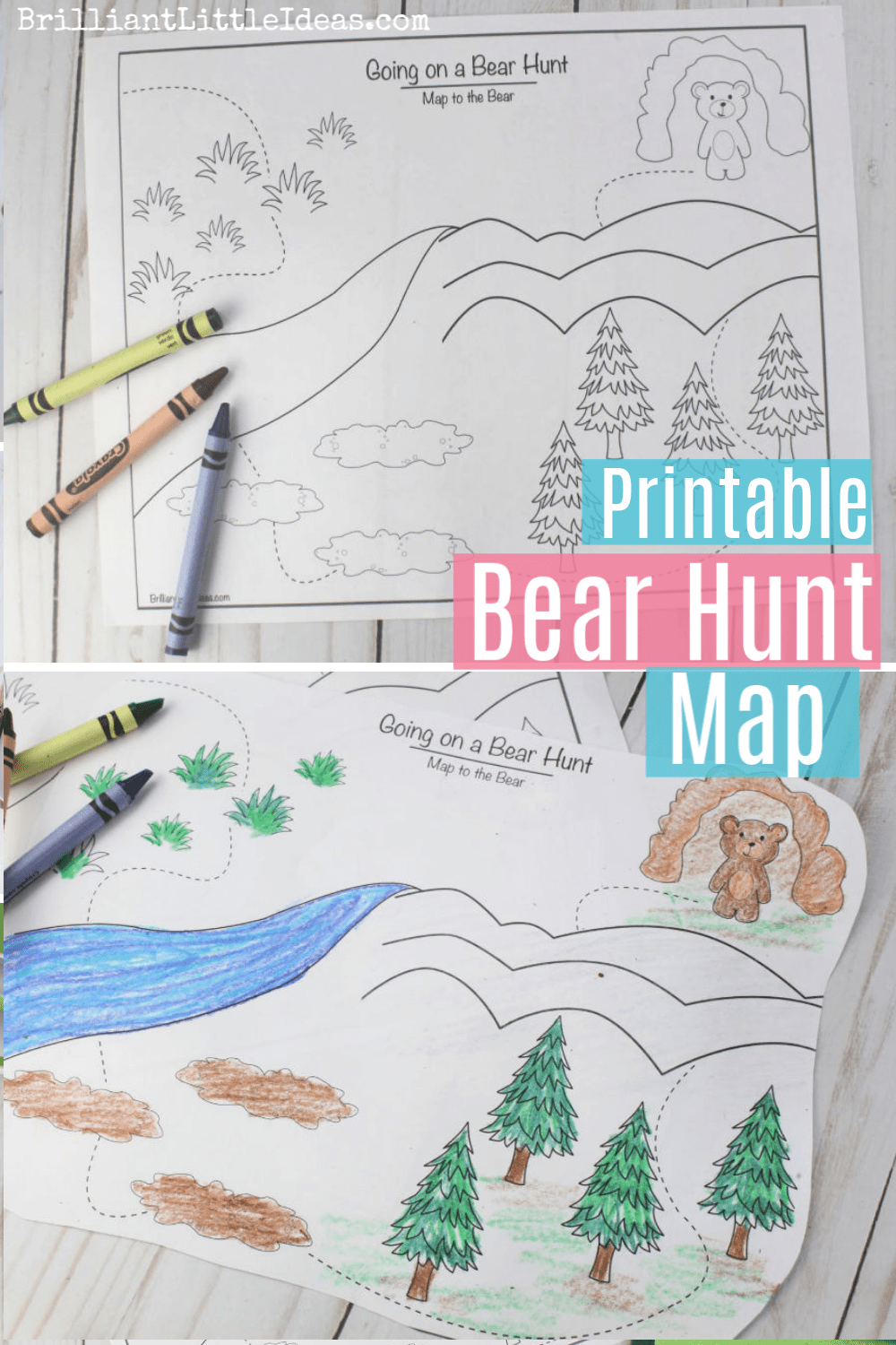 Going On A Bear Hunt Printable Map Brilliant Little Ideas Going On A Bear Hunt Printable Map Brilliant Little Ideas