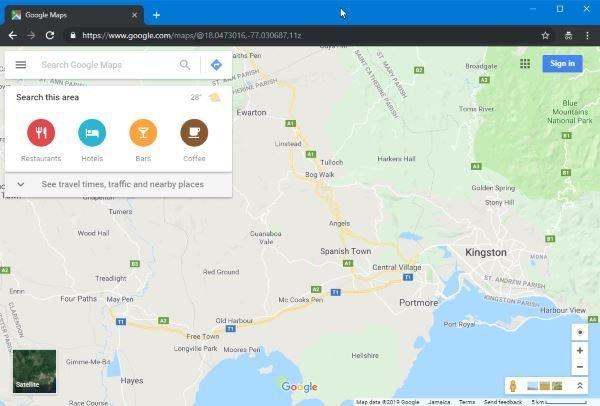 Google Maps Not Working On Chrome In Windows 10