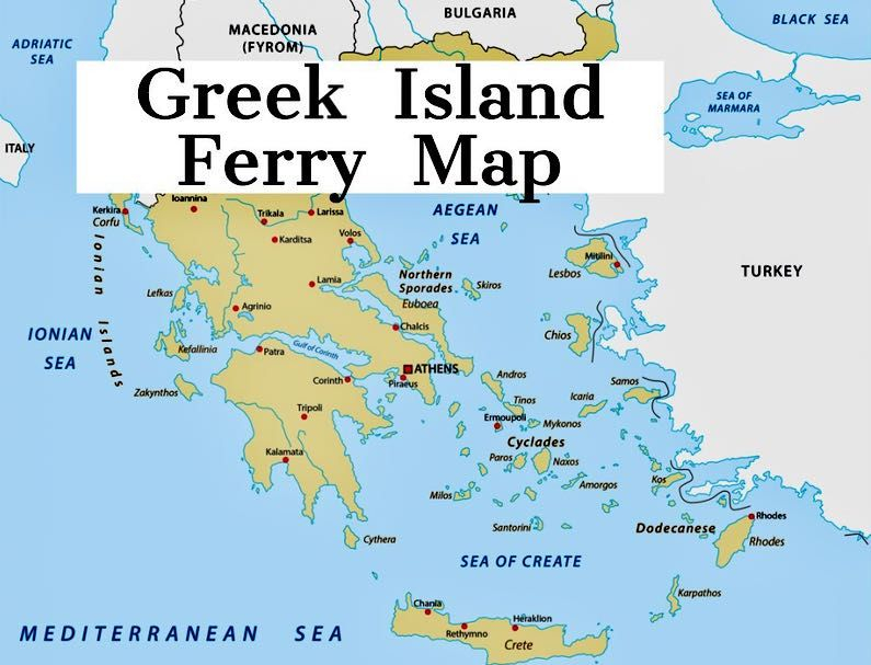 Guide To Greek Ferries Updated For 2020 Greece Islands 