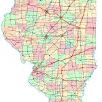 Illinois Printable Map