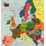 InterOpp Political Map Of Western Europe 1998