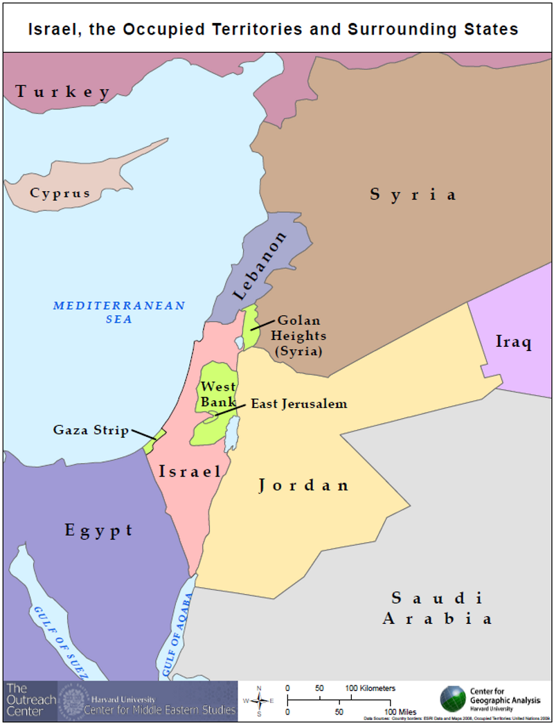 Israel Palestine Map Series Center For Geographic Israel Palestine Map Series Center For Geographic