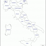 Italy Free Map Regions Italy Map Map Outline Map
