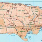 Jamaica Maps Maps Of Jamaica Regarding Printable Map Of