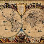 Jodocus Hondius World Map 1625 Old Maps Ancient World