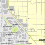 Lafayette Indiana US Printable Vector Street City Plan