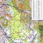 Laminated Map Large Detailed Roads And Highways Map Of