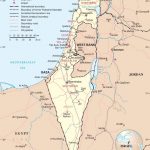 Large Detailed Map Of Israel With Regard To Printable Map