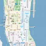 Large Detailed Map Of New York Manhattan Top Tourist