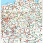 Large Detailed Road Map Of Germany With All Cities