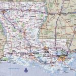 Large Detailed Roads And Highways Map Of Louisiana State
