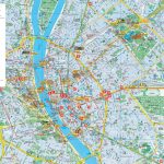 Large Detailed Tourist And Hotels Map Of Budapest City