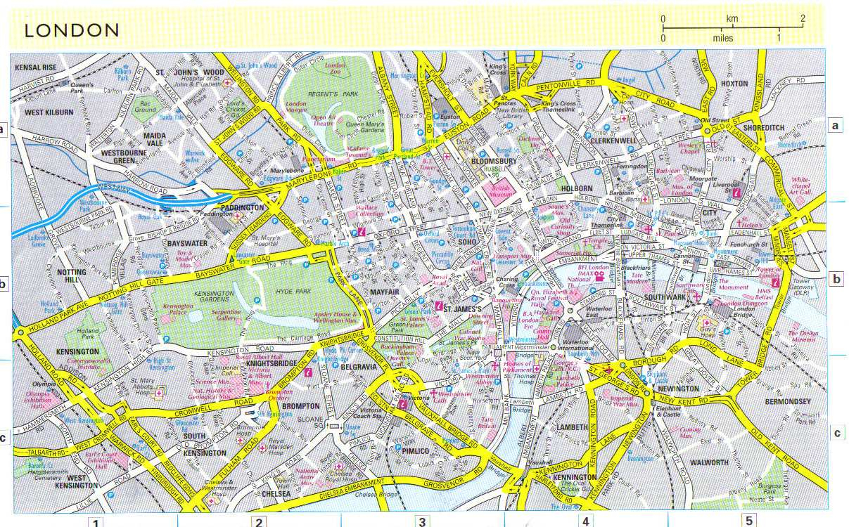 Large London Maps For Free Download And Print High 