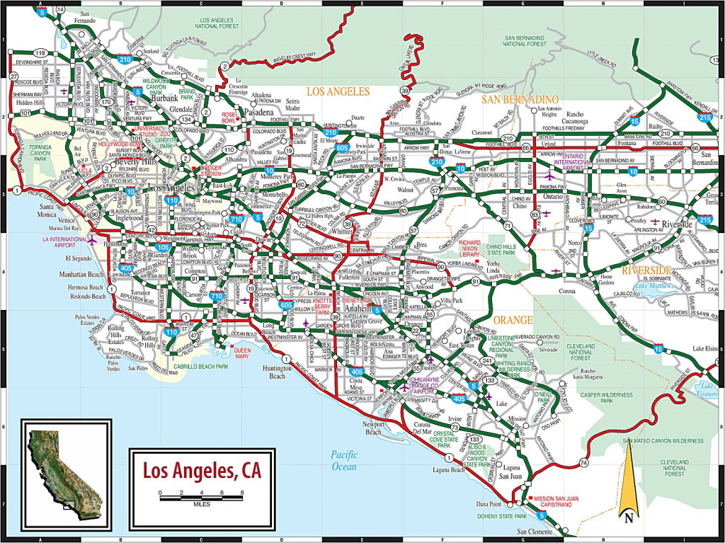 Large Los Angeles Maps For Free Download And Print High Large Los Angeles Maps For Free Download And Print High