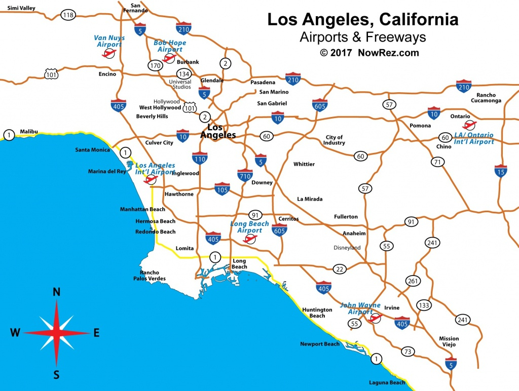 Large Los Angeles Maps For Free Download And Print High 