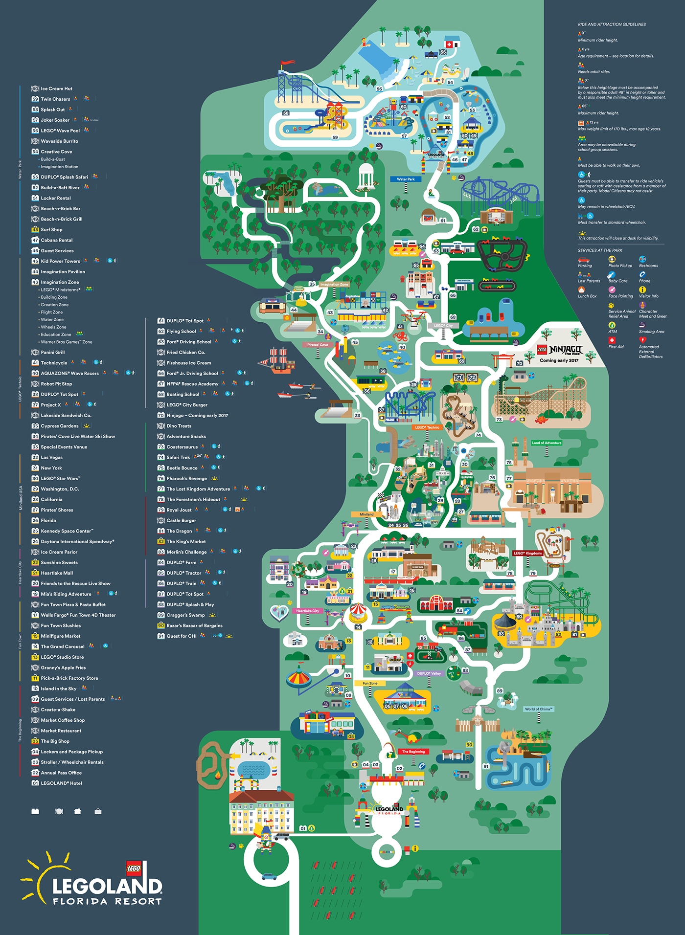 Legoland Florida Map CVLN RP