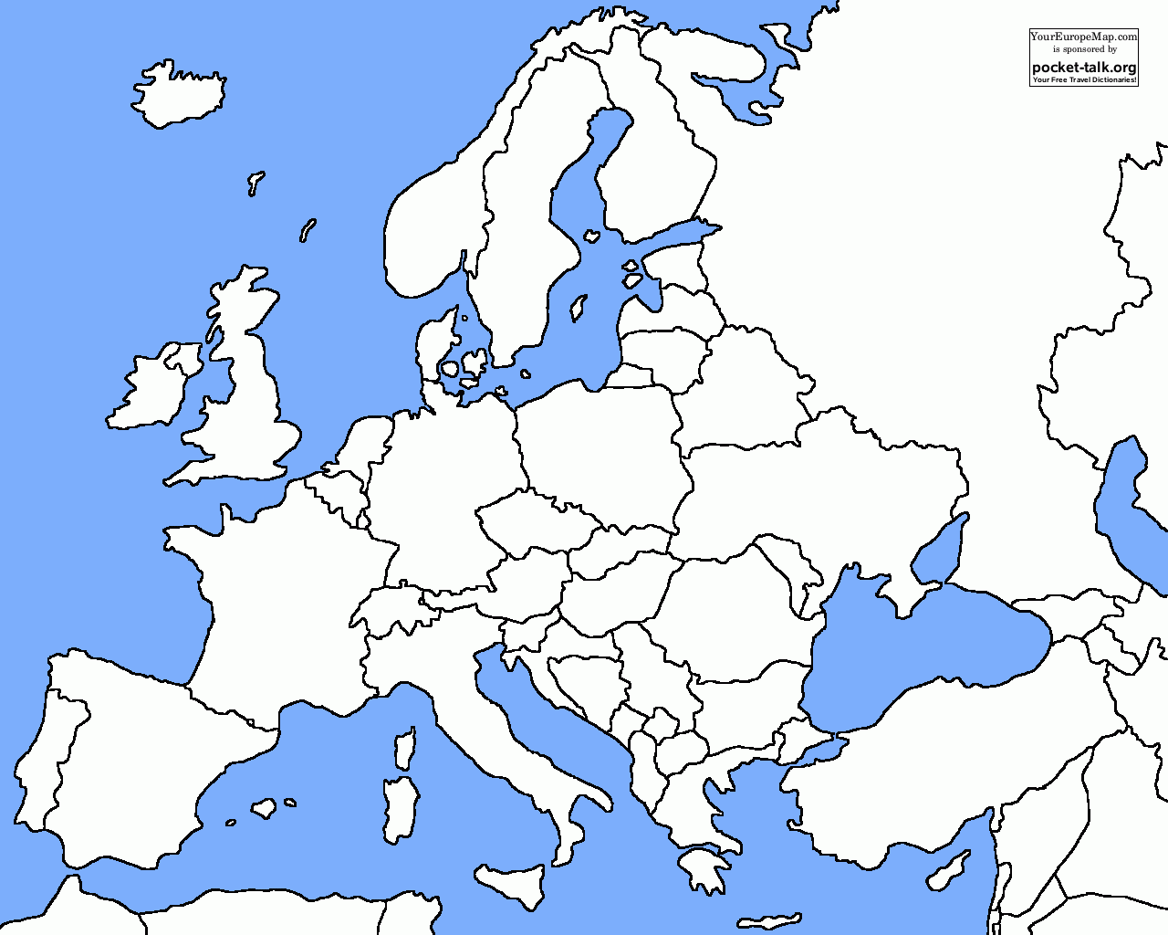 Lessonplan Europe Map Printable Europe Map European Map