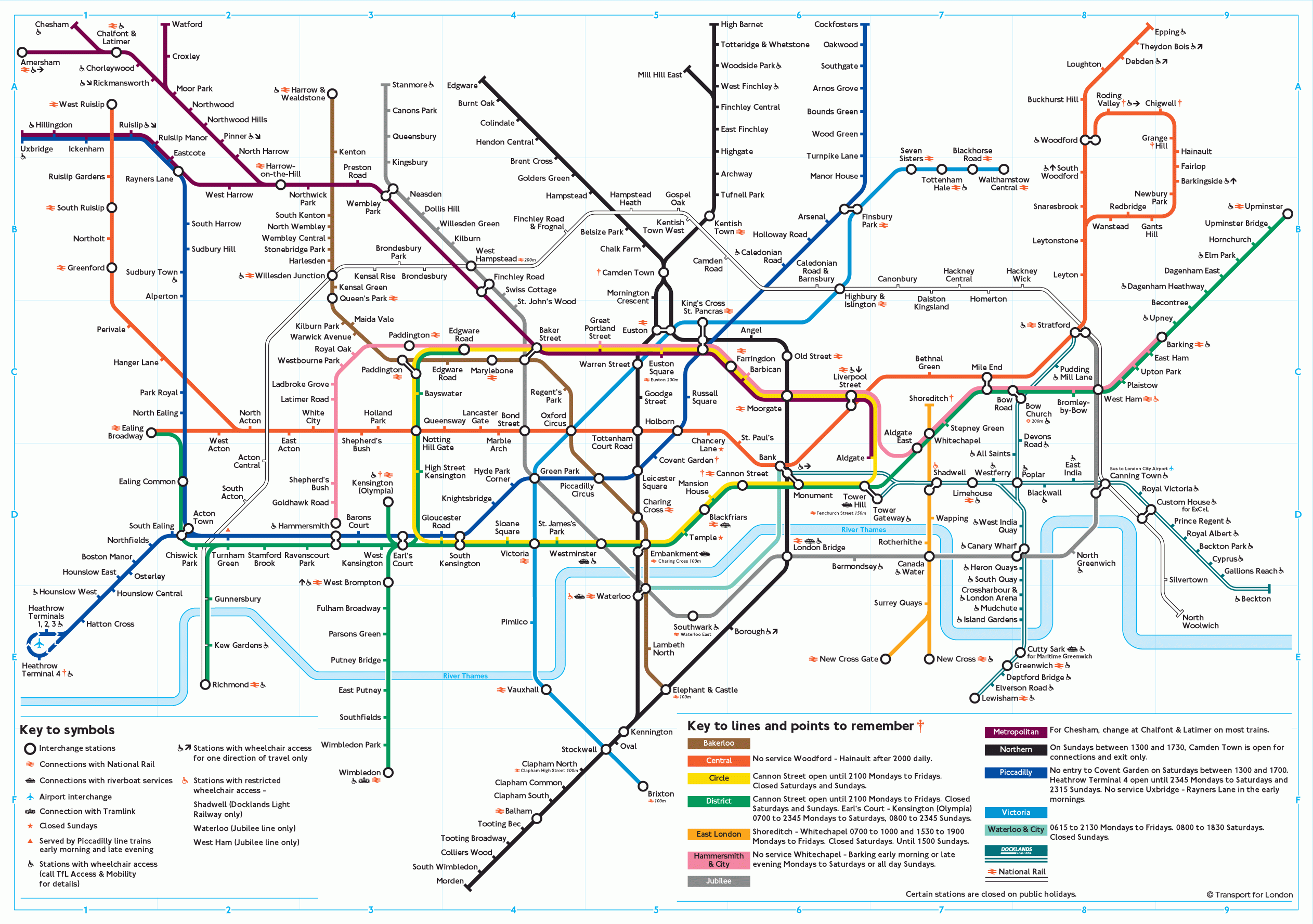 London Metro Map TravelsFinders Com