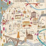 Luxembourg City Map Carte Touristique Carte Voyage