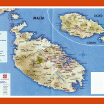 Malta Attractions Map FREE PDF Tourist City Tours Map