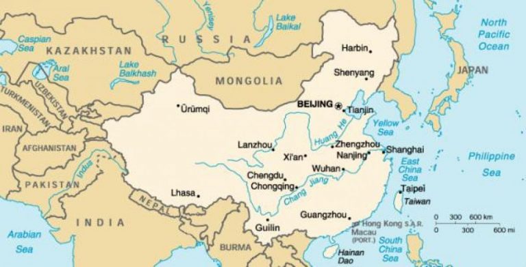 Map Of Ancient China Ancient Map Of China Eastern Asia