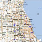 Map Of Chicago Area And Suburbs Printable Map