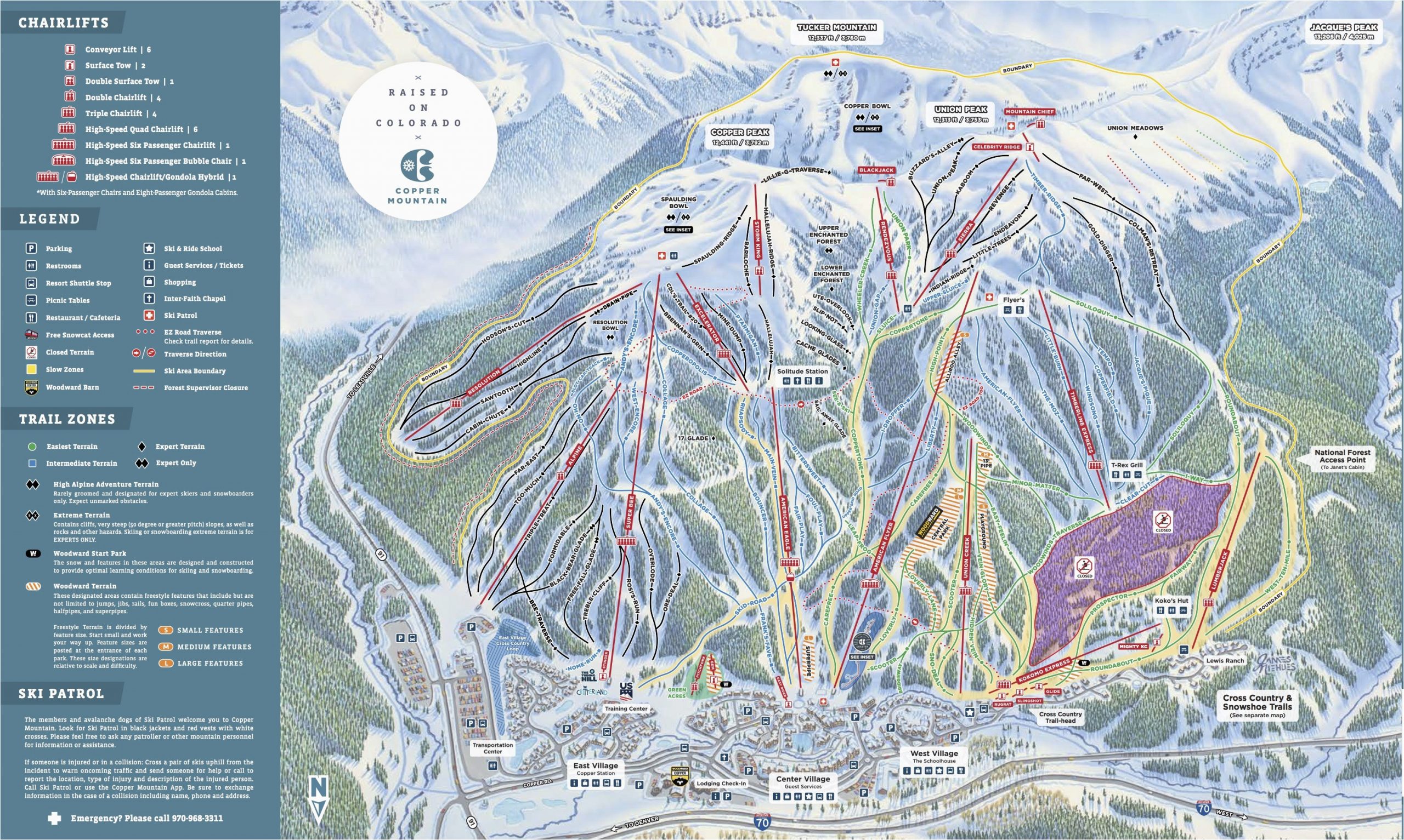 Map Of Colorado Ski Resorts