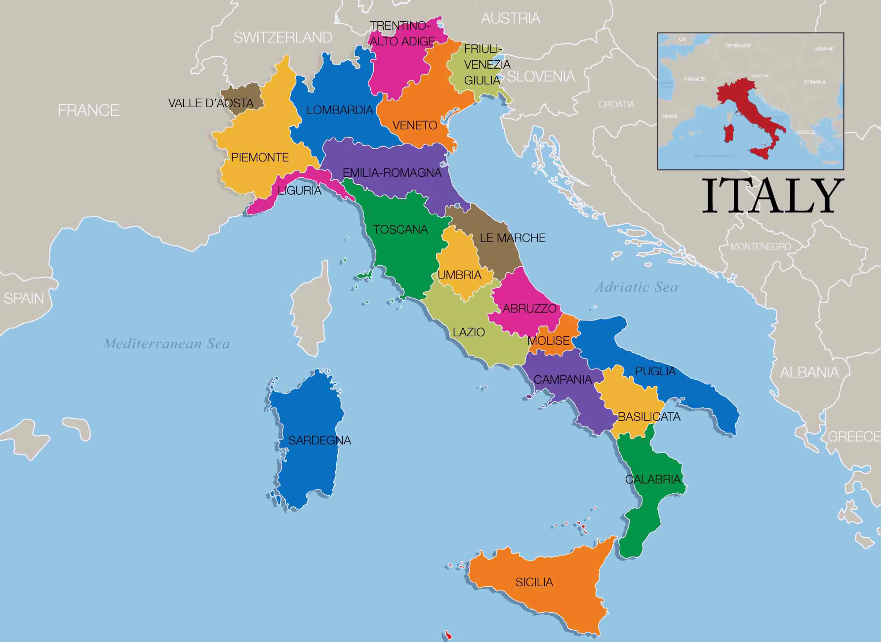 Map Of Italy Wine Regions Wine Regions Map Of Italy 