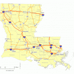 Map Of Louisiana Cities Louisiana Interstates Highways