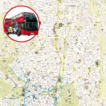 Map Of Madrid Hop On Hop Off Bus Tour With Madrid City