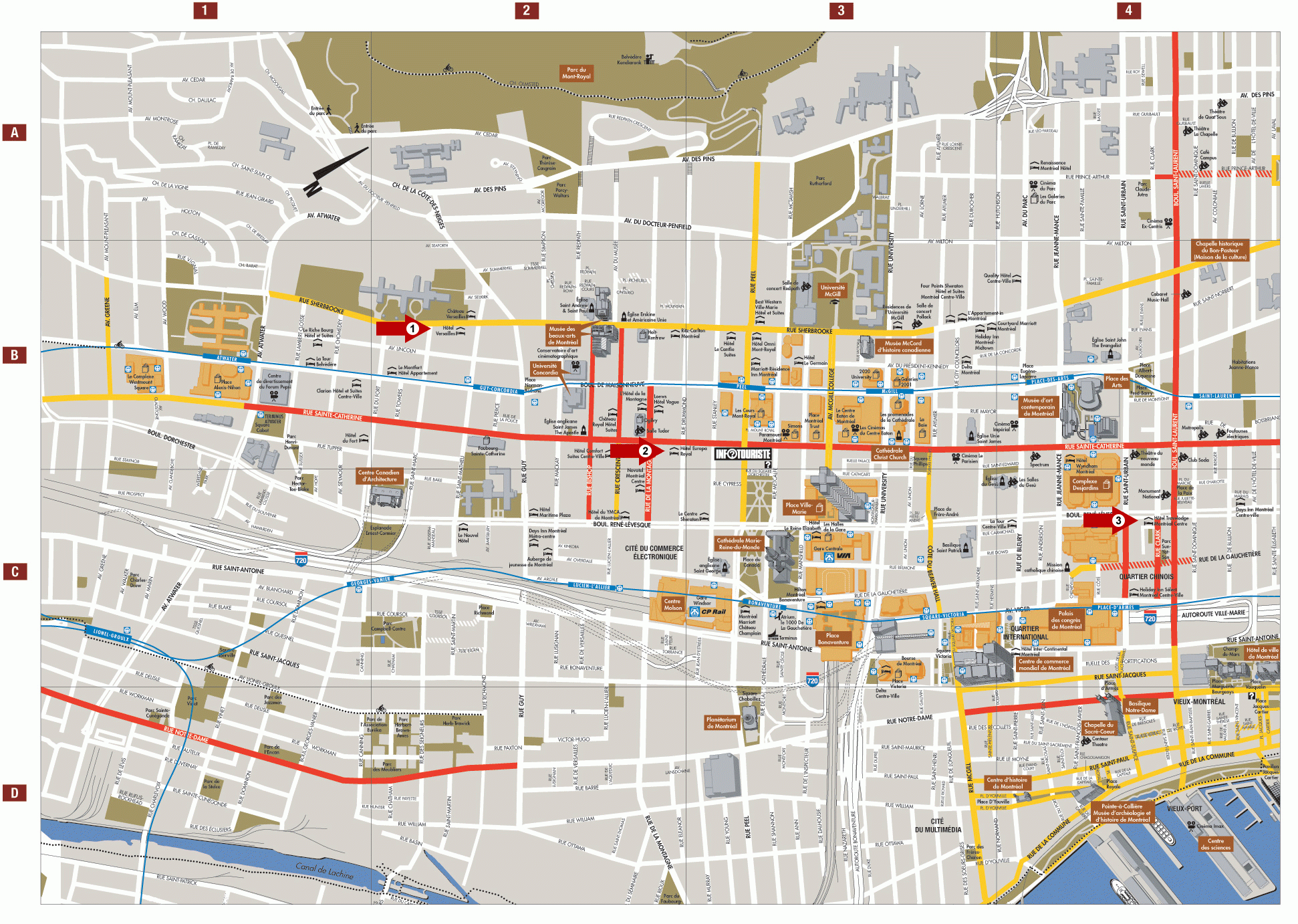 Map Of Montreal Canada Where Is Montreal Canada 