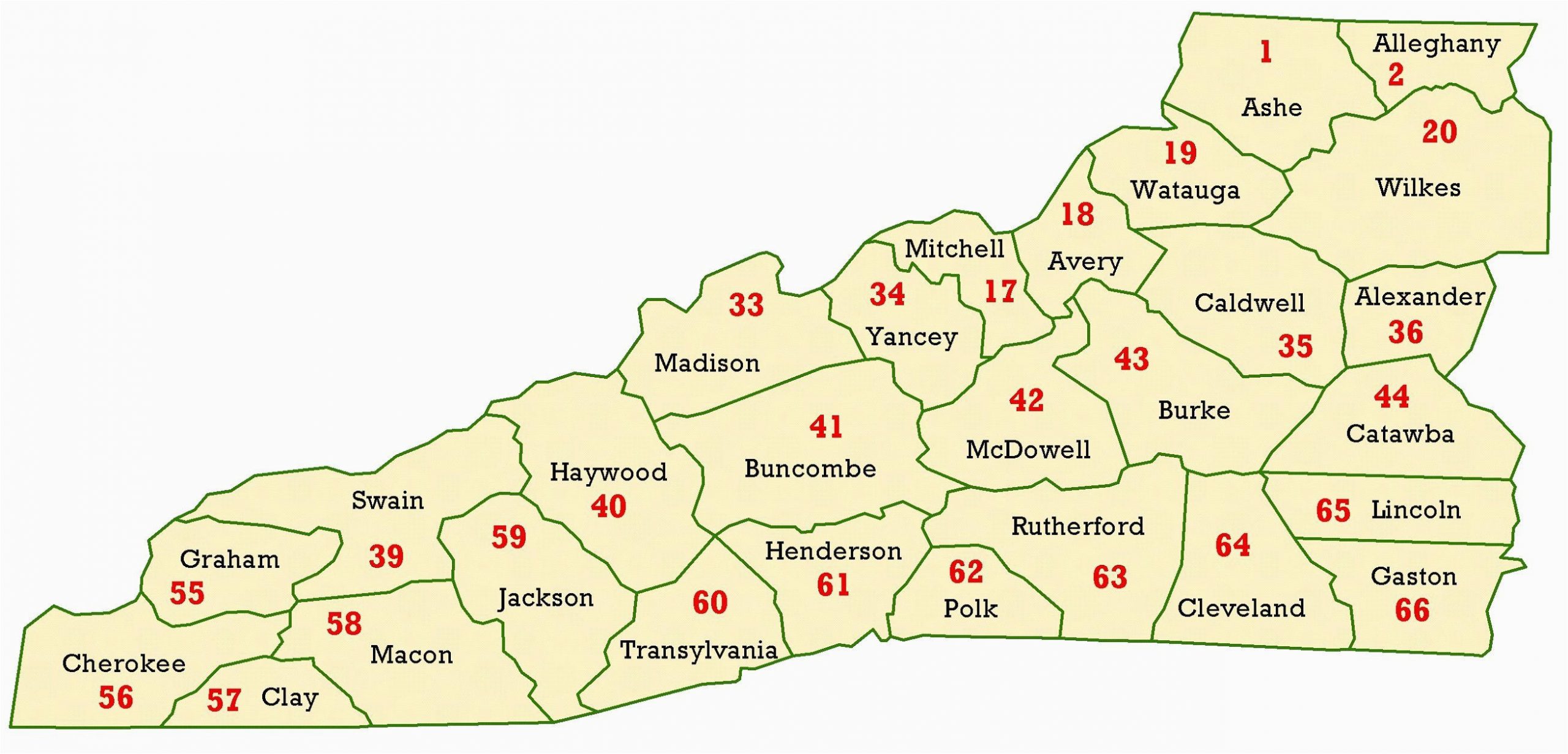 Map Of North Carolina Mountains Secretmuseum Map Of North Carolina Mountains Secretmuseum