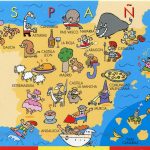 Map Of Spain For Kids Spain Map For Kids Southern