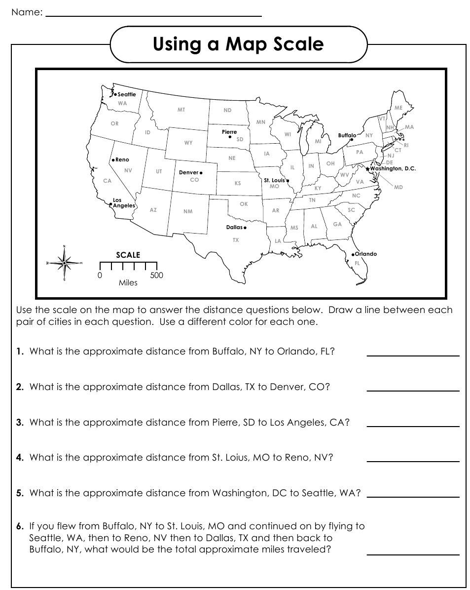 Map Skills Worksheets 6th Grade Geography Worksheets Map Skills Worksheets 6th Grade Geography Worksheets