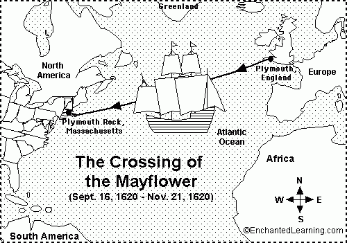 Mayflower Quiz EnchantedLearning