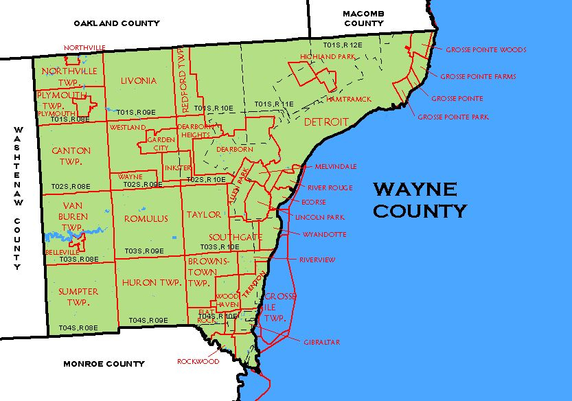 Michigan Wayne County Every County