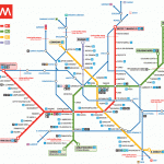 Milan Metro Map