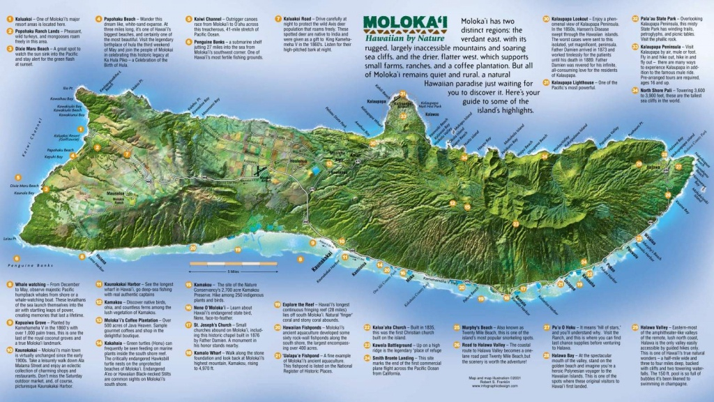 Molokai Map Printable Printable Maps