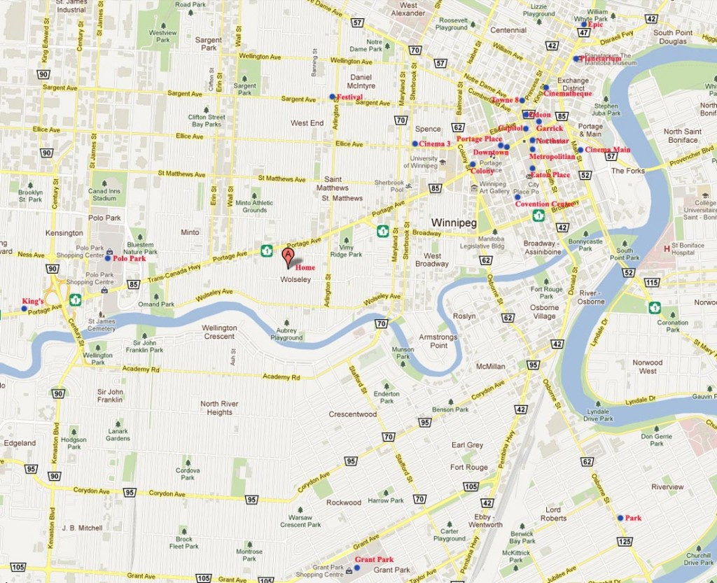 My Movie Map Of Winnipeg Part One Cagey Films