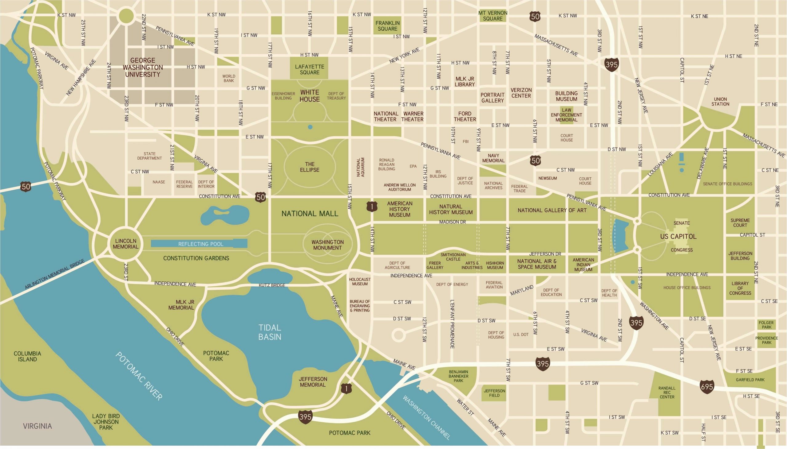 National Mall Maps Directions Parking And More National Mall Maps Directions Parking And More