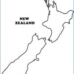 New Zealand Outline Map ToursMaps